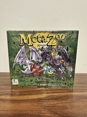 Brand New eBay Exclusive Wilderness Booster Box MetaZoo Factory Sealed 10 Packs