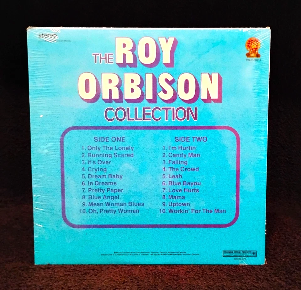 (NEW) ROY ORBISON "20 GRESTEST HITS" (RARE VINYL /ONLY RL-19?? / MINT MINT) - Image 4 of 4