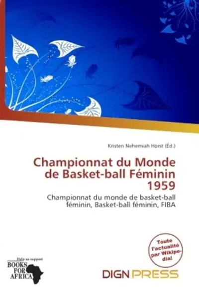 Kristen Nehemiah Horst | Championnat Du Monde De Basket-Ball FéMinin 1959 | Buch-image
