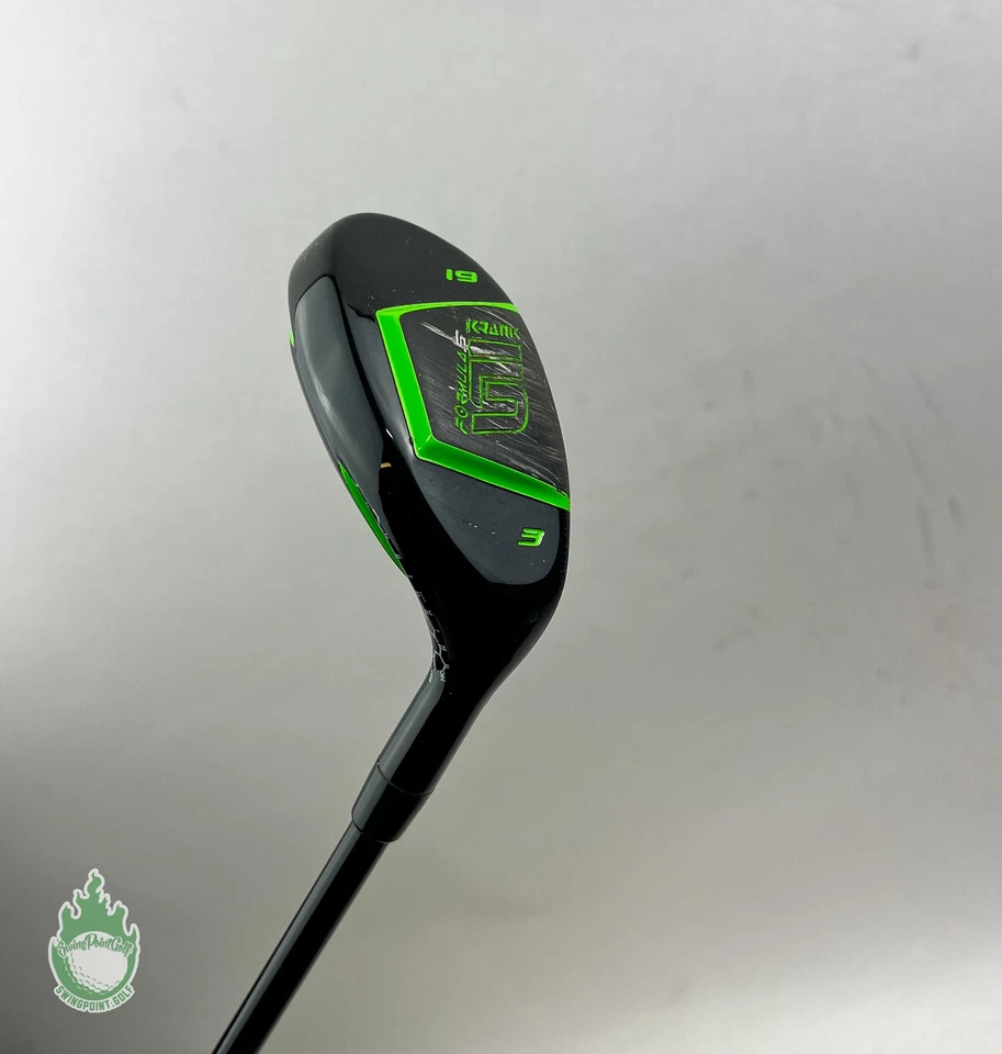 Club de golf usado diestro enfermo Fórmula 5 3 híbrido 19* inercia rígido flexible grafito Foto 3 de 4