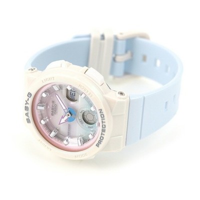 ☆BABY-G☆BGA-250-7A3 ホワイト腕時計 Casio BGA-250-7A3 Baby-G Quartz Women's Watch Pink Dial Ana-Digi