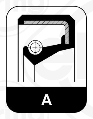 SEAL RING 258.407 FOR CITROËN FIAT FORD HANOMAG HANOMAG HENSCHEL IVECO KHD LANCI - Picture 2 of 6