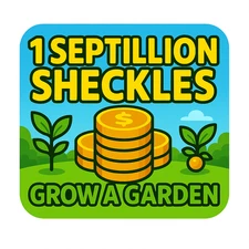 [❄️CHEAP & FAST DELIVERY❄️] 🔥1 SEPTILLION SHECKLES🔥ROBLOX GROW A GARDEN✨
