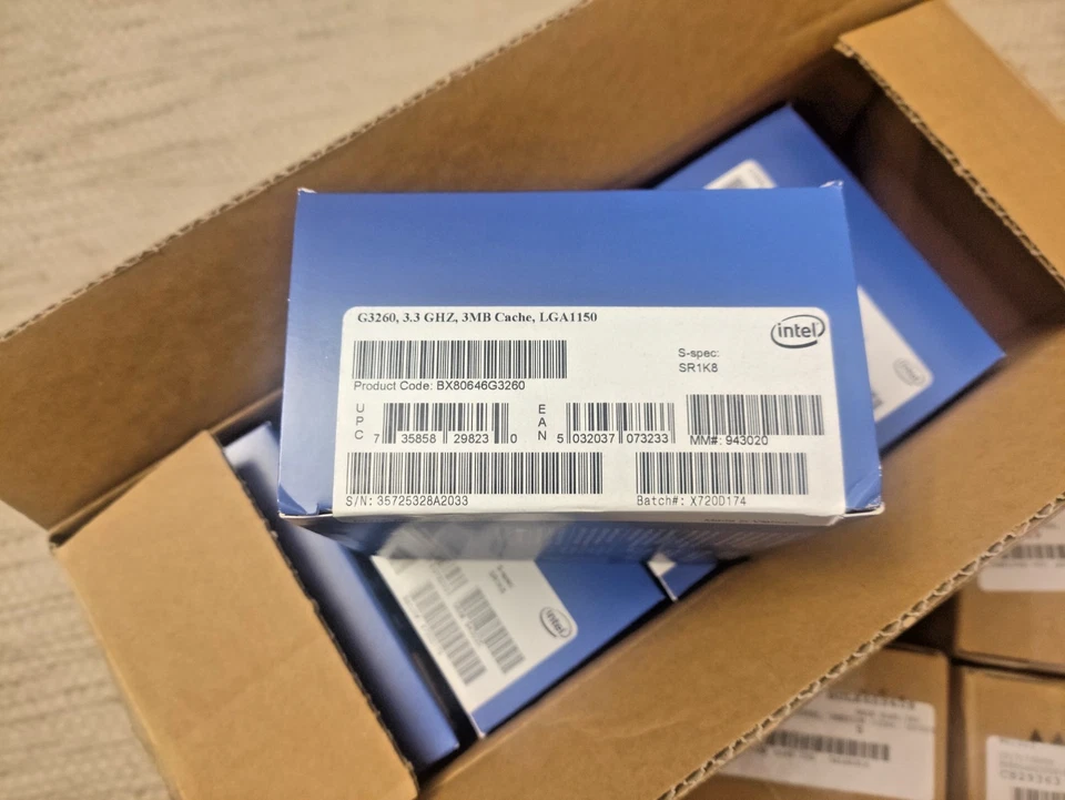 34 X Intel Pentium Processors (30 X G3260 + 4 X G1850). - Image 3 of 4