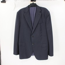 Suitsupply sport coat mens 46L Napoli Int Perennial Pure Wool Super 110's Navy