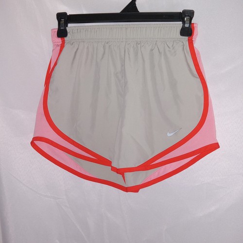 Girls Nike Shorts Size Medium Grey Neon Pink And Light Pink