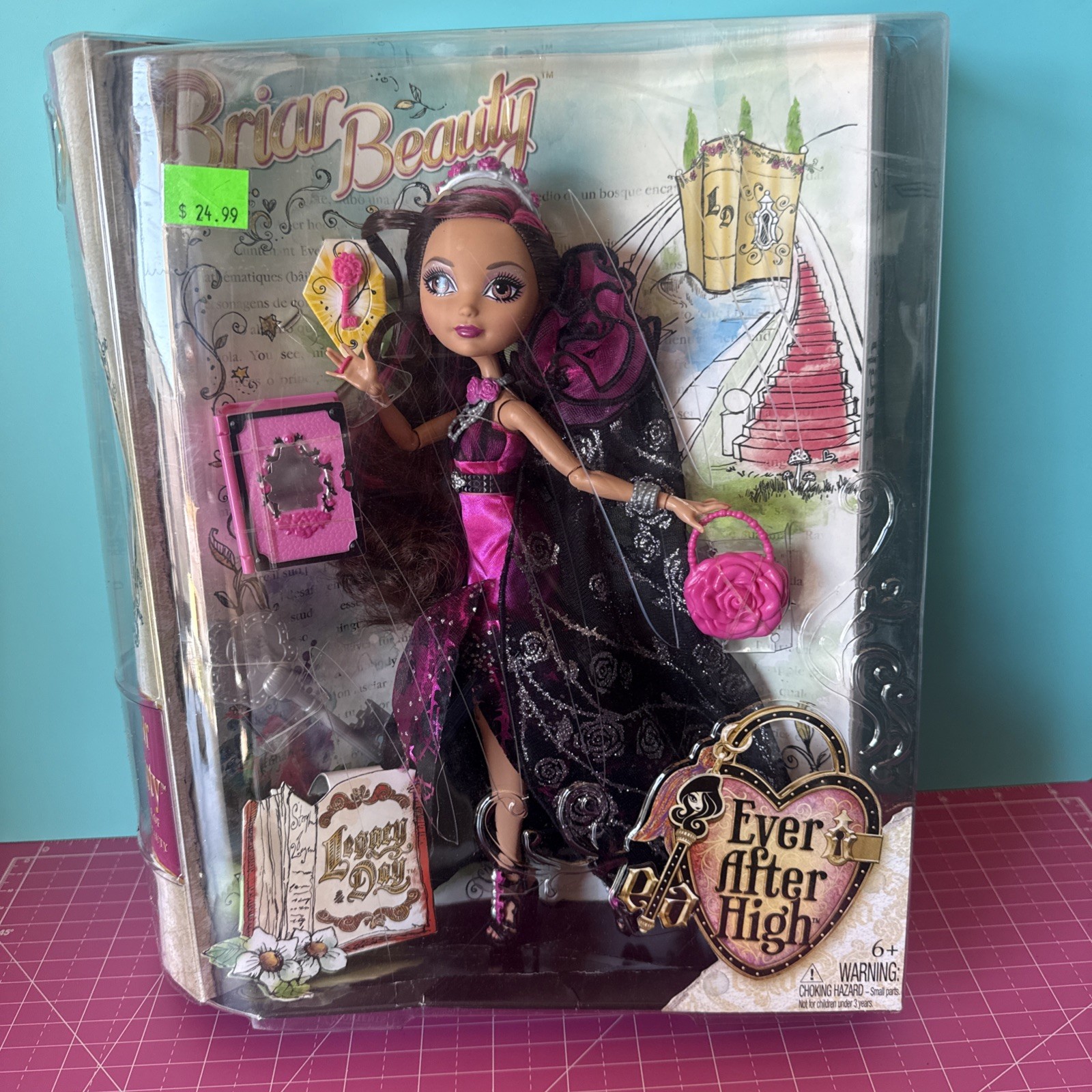 Ever After High Briar Beauty Legacy Day Doll 2013 NEW 