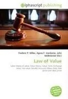 Frederic P. Miller (U. A.) | Law Of Value | Taschenbuch | Englisch (2026)