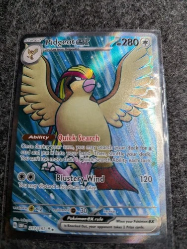 Pokémon TCG Pidgeot EX - 217/197 Obsidian Flames Holo Ultra Rare NM