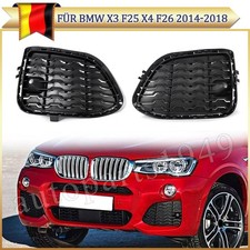 Stoßstange Nebelscheinwerfer Abdeckung Lüftungsgitter Für BMW X3 F25 X4 F26 L+R
