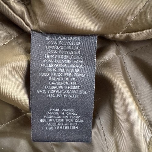 Steve Madden Faux Fur Hoodie Snow Winter Jacket Rain Parka Women's Sz 2X - Picture 16 of 20