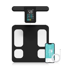 FITDAYS 8-Electrode Smart Scale: Full Body Composition Analyzer, 27 Metrics v...