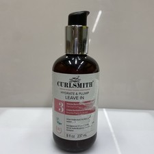 Curlsmith Hydrate  Plump Leave-In - Lightweight Conditioner for Curls 8 Oz