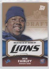 2011 Topps Rising Rookies Gold Nick Fairley #190 9y7