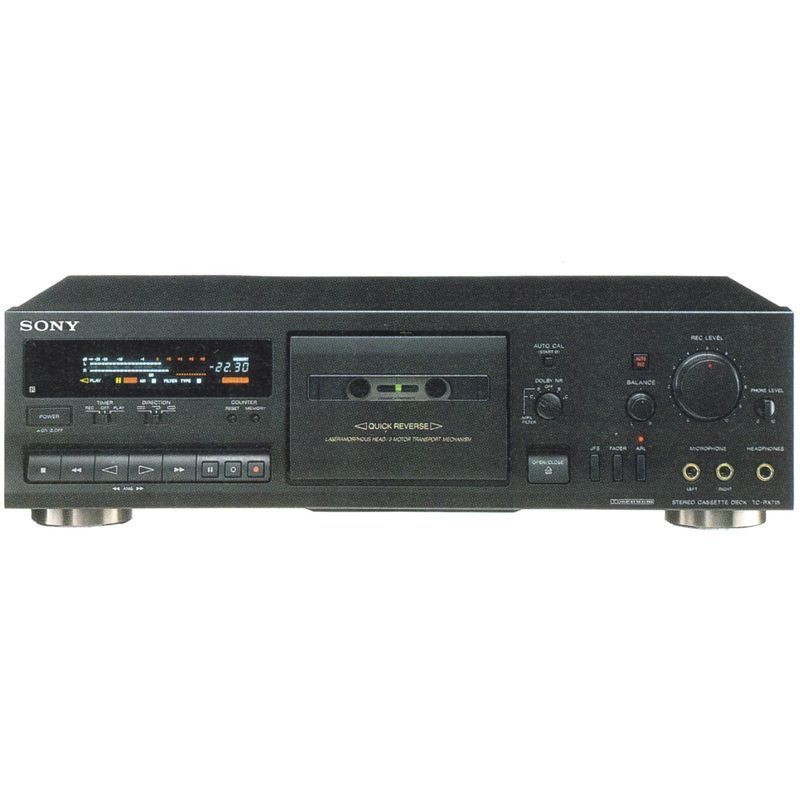 Sony TC-RX715 vintage audio equipment - eBay listing photo 1