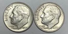 1964 and 1964-D 10C Roosevelt Dimes 90% Silver