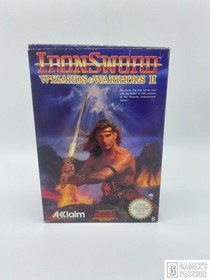 🔥Iron Sword Wizards & Warriors II &bull; Nintendo NES &bull; CIB &bull; Zustand gut &bull; OVP🔥