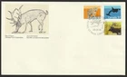 Canada #1170, 1173, 1177, Mammal Definitives, Official First Day Cover, FDC 1988
