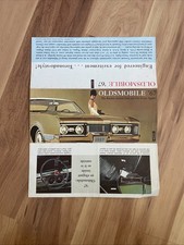 1967 Oldsmobile Brochure Full Line Folder Original