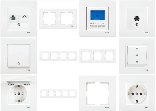 Steckdose Schalter Lichtschalter Wechselschalter VIKO by Panasonic Auswahl