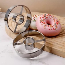 Donut Mold Cake Decorating Baking Tools Desserts Bread Cutter Baking Supplies UK