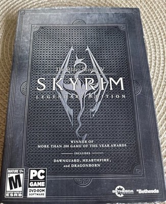The Elder Scrolls V Skyrim Legendary Edition PC DVD-ROM Complete