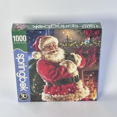 Springbok Santa Claus 1000 Piece Puzzle - New and Factory Sealed