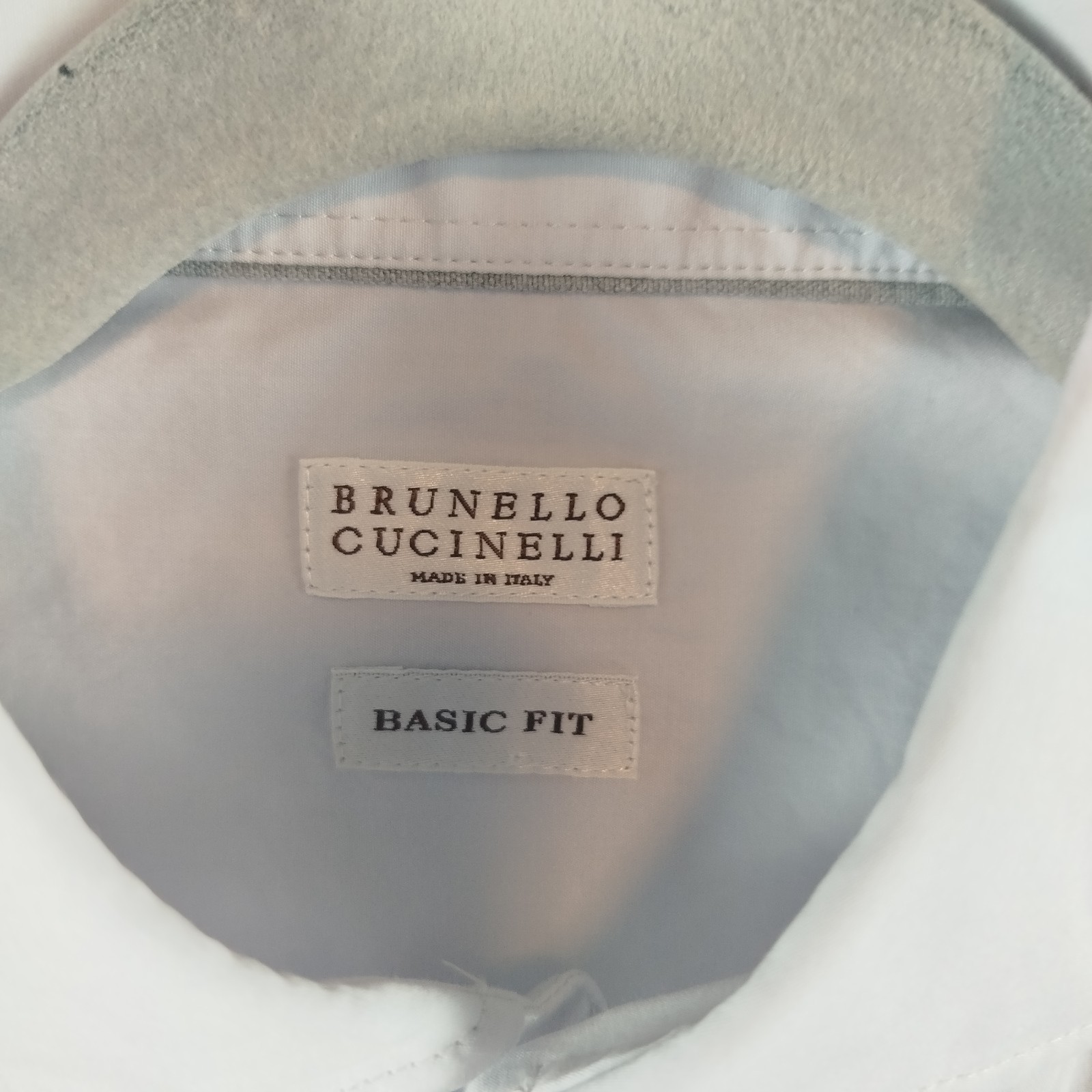 Brunello Cucinelli Basic Fit LavenderButton Up Sh… - image 4