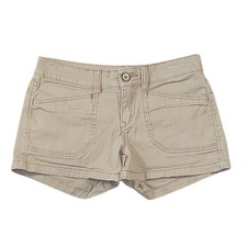 Unionbay Khaki Shorty Shorts Festival Retro 3 Y2K Summer Beach Retro Vacation