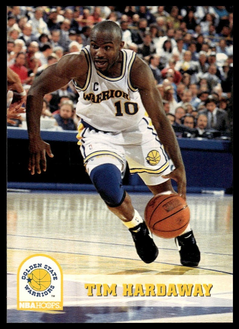 1993-94 Hoops #NNO Tim Hardaway Promotional Panel 1