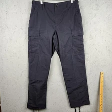 Propper Pants Mens Medium Regular Navy Blue Cargo BDU Tactical Ripstop Military