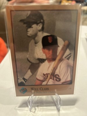 Will Clark 1992 Studio #114! 2 Card Min! Read Desc!