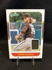 2021 Panini Donruss - Red 1987 Materials #87M-CP Chris Paddack (MEM)