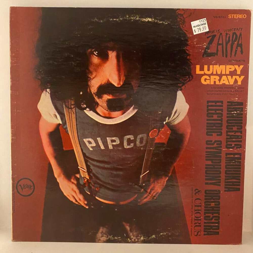 Dysfunkshun / Gravy CD 未開封品 ラップコアRapcore Frank Zappa – Lumpy Gravy LP USED VG+/VG 1968 Pressing | eBay