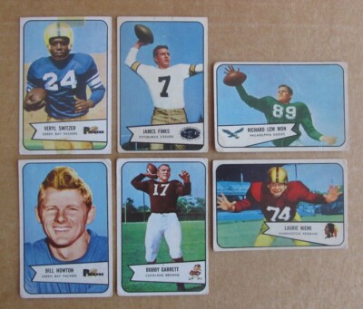 1954 BOWMAN FOOTBALL CARD SINGLES COMPLETE YOUR SET PICK CHOOSE UPDATED 5/25