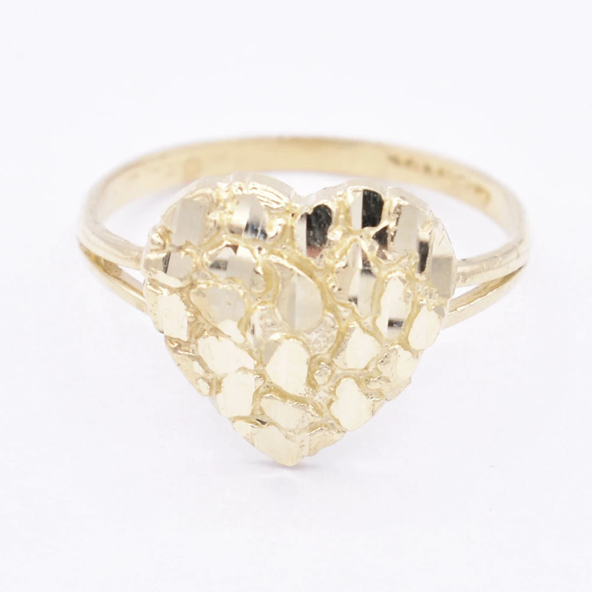 Heart shaped 2024 nugget ring