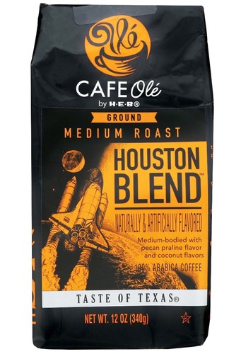 CAFE Olé by H-E-B Medium Roast Houston Blend Ground Coffee, 12 oz