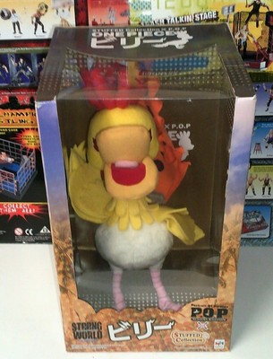 One Piece P O P Billy Strong World Plush Megahouse Brand New In Box Ebay