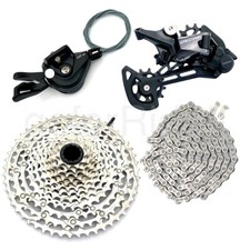 Shimano Deore M6100 Shifter I-Spec,Rear Derailleur 1x12 Spd Group 51T Chian 4pcs