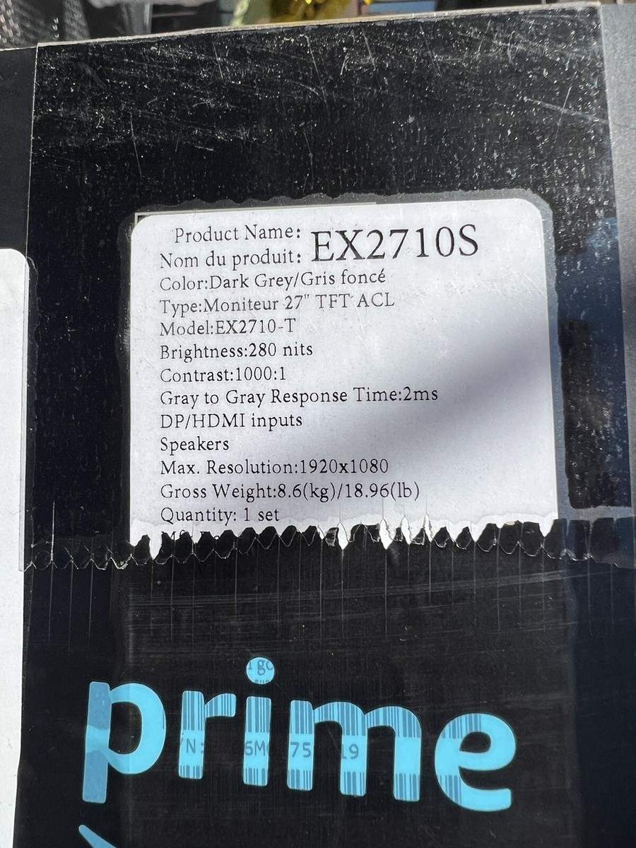 BenQ MOBIUZ EX2510 27 BenQ MOBIUZ EX2510 27
