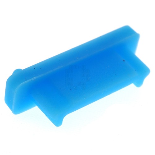 Housses anti-poussière en silicone 16 pièces pour ordinateur portable et appareils mobiles, bleu, USB - Photo 10 sur 19