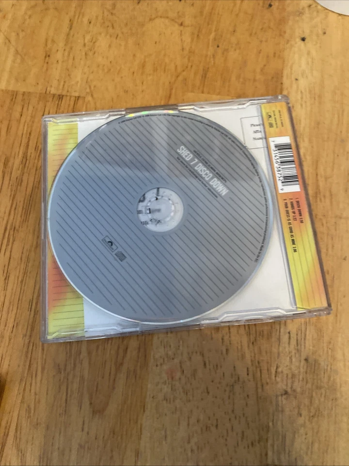 Shed 7 Disco Down EU Import 3 Track CD 1999 Polydor Records Issue Foto 2 de 4