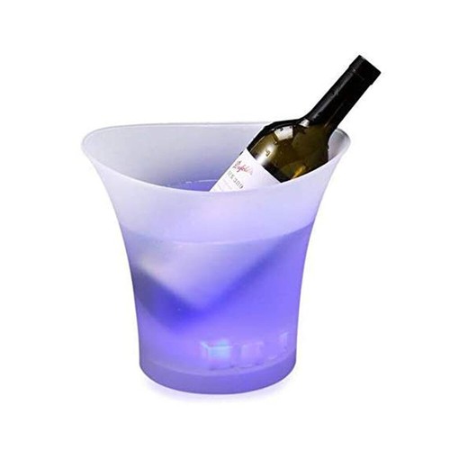 5 X LED Eiskübel Sektkühler 5L Weinkühler Getränkekühler 7 Farb Party Bar Haus - Bild 12 von 12