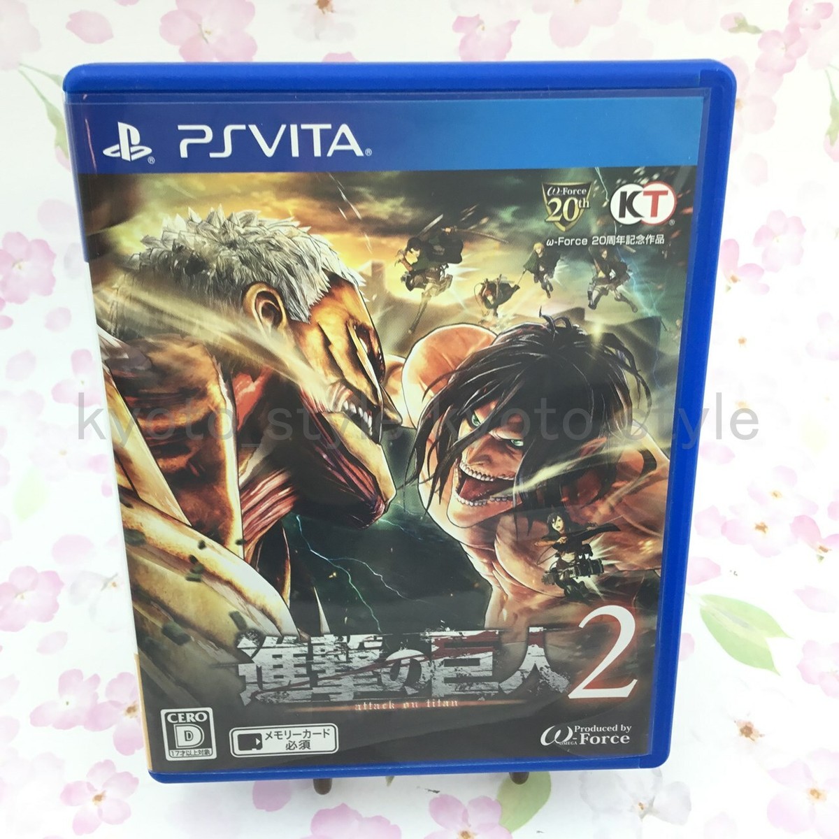 USED PS Vita Attack on Titan KOEI TECMO GAMES VLJM-38088 PSV - Main Image