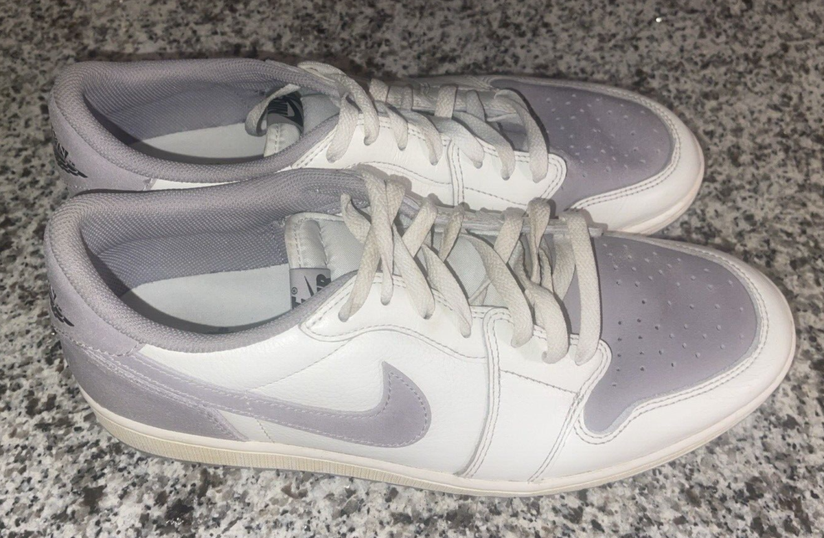 Nike Air Jordan 1 Retro OG Low Atmosphere Grey White Mens  display picture 2