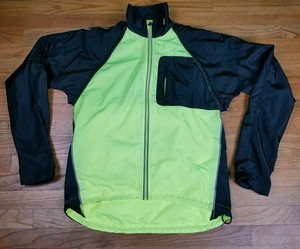 high visibility cycling jacket