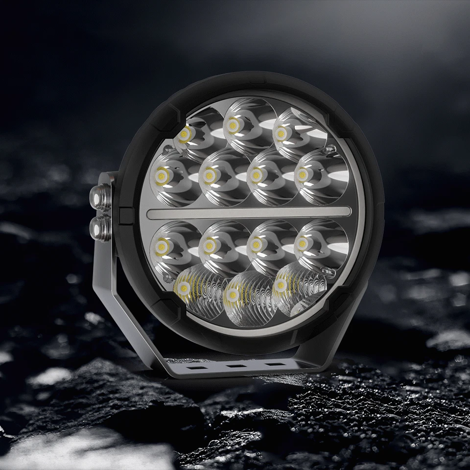 E-Geprüft Osram 7 Zoll LED Arbeitsscheinwerfer zusatzscheinwerfer 12V Auto LKW - Bild 4 von 4