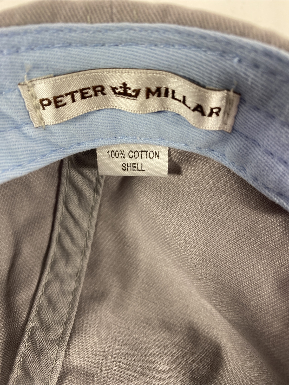 Peter Millar Beige Adjustable Buckle Strapback Cr… - image 11