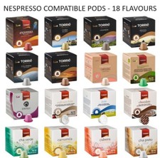Nespresso Compatible Coffee and Tea Pods Robusta Strong Flavours Cappuccino Milk