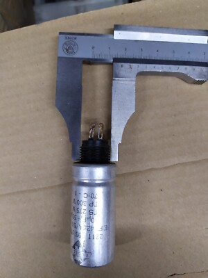 Condensatore Elettrolitico Cogeco 50 UF + 50 UF 275-300V - Nuovo Vecchio Stock (NOS)